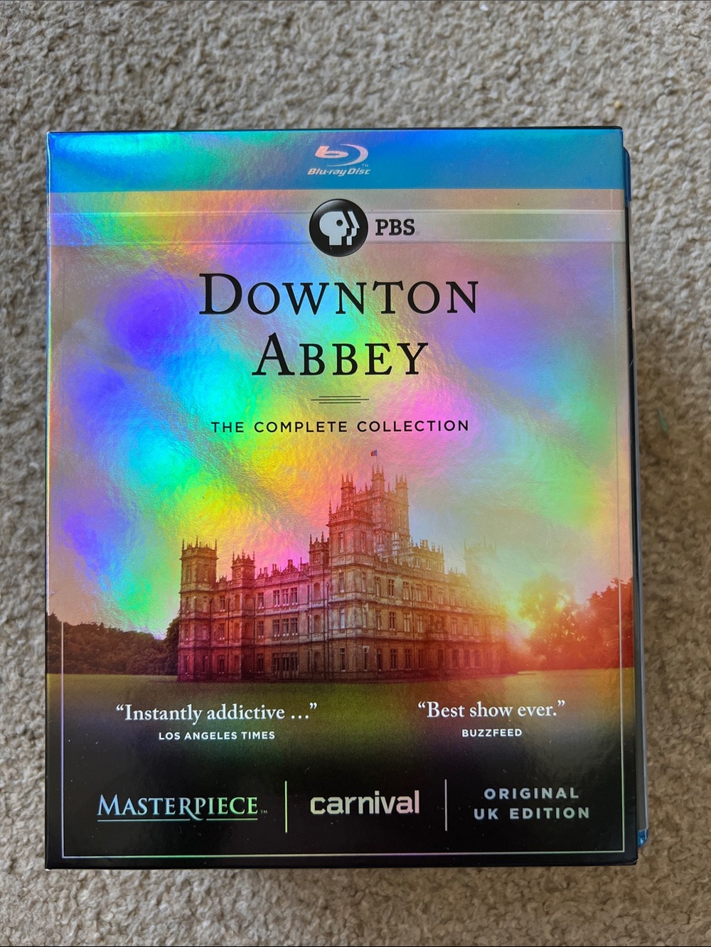 Downton Abbey The Complete Collection Blu-ray - Original UK Edition Box Set